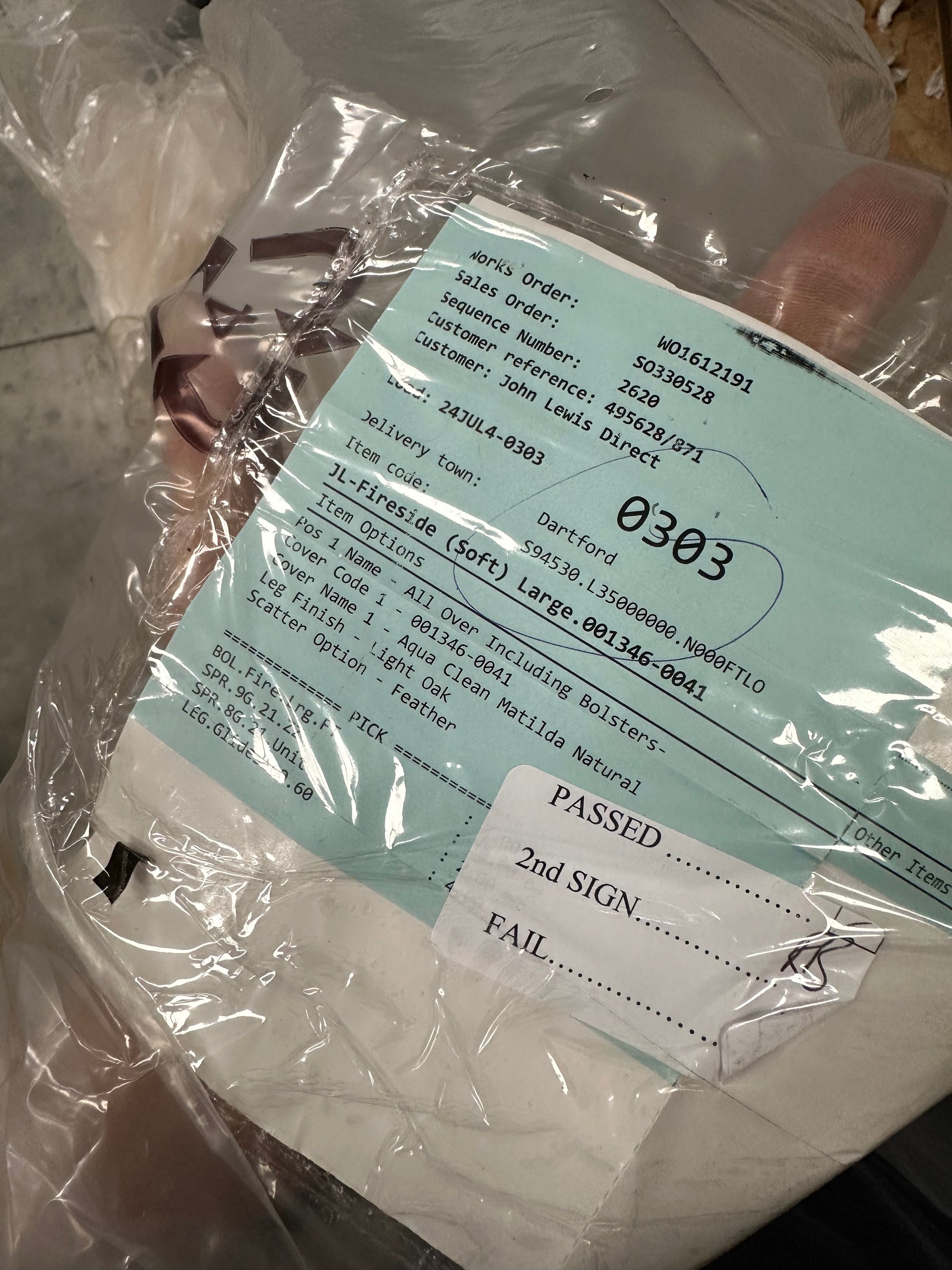 John Lewis Fireside Large 3 Seater Sofa AquaClean Matilda Natural