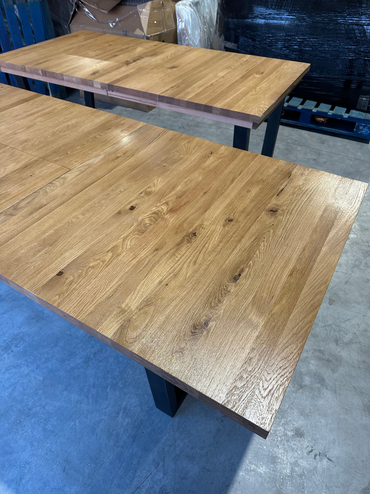 John Lewis Calia 8-10 Seater Extending Dining Table, Solid Oak