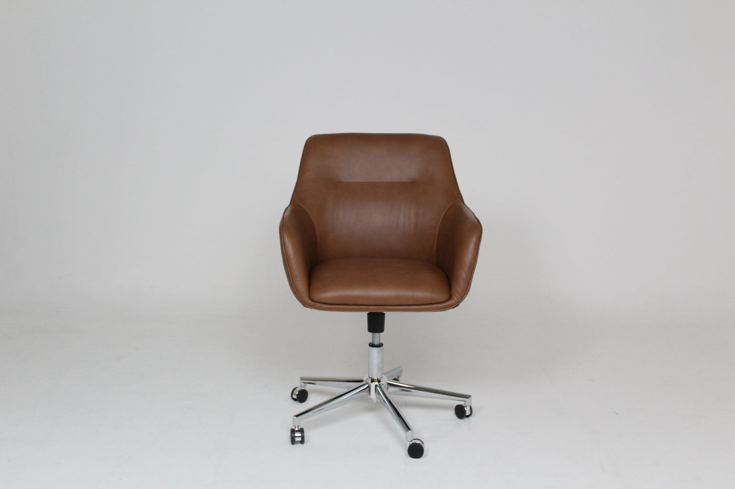 John Lewis Gerry Office Chair, PU Vinyl, Tan