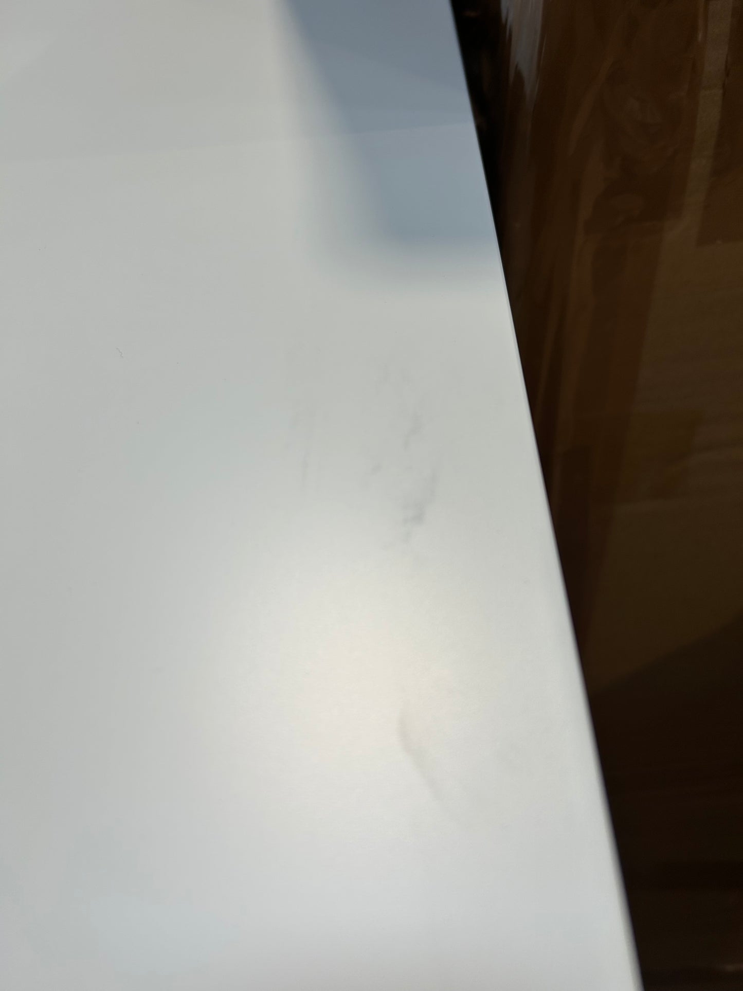 John Lewis Spindle Desk, White