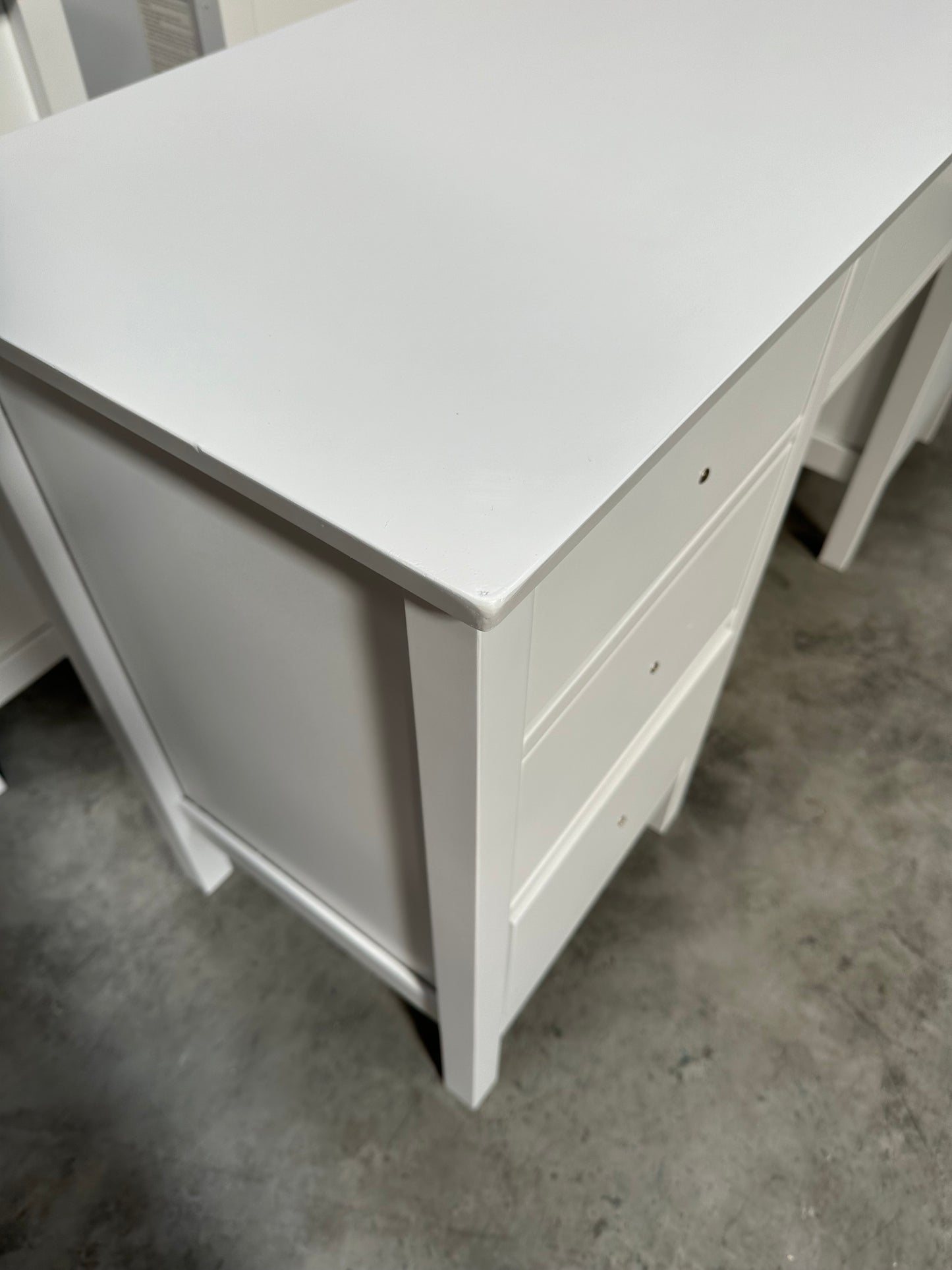 John Lewis Wilton Dressing Table In White