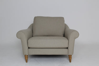 John Lewis Camber Armchair in Chunky Chenille Natural