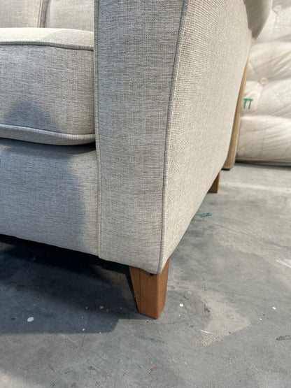 John Lewis Charlotte II Small 2 Seater Sofa Aquaclean Aston Natural