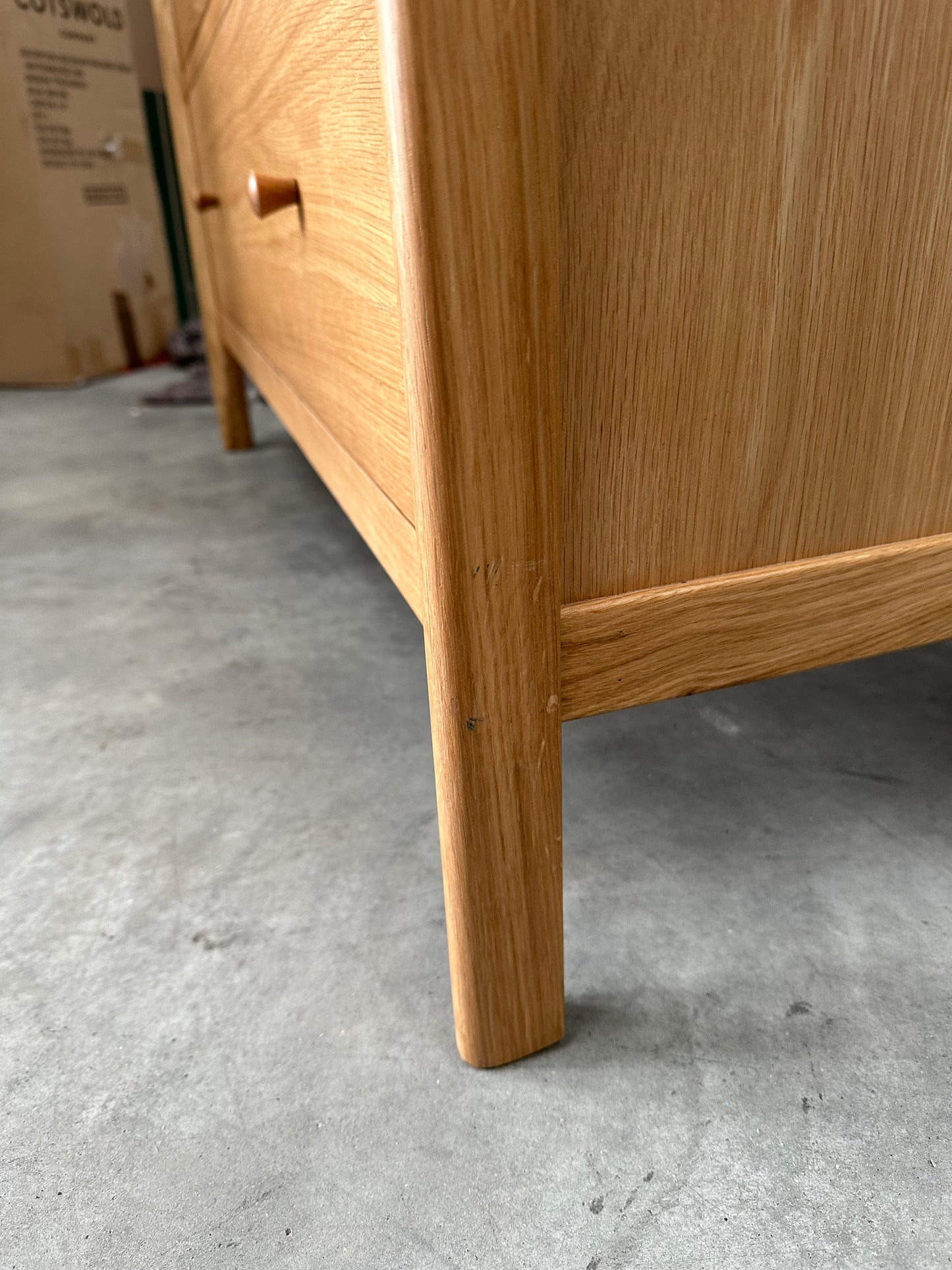 John Lewis Essence 6 Drawer Chest, Oak