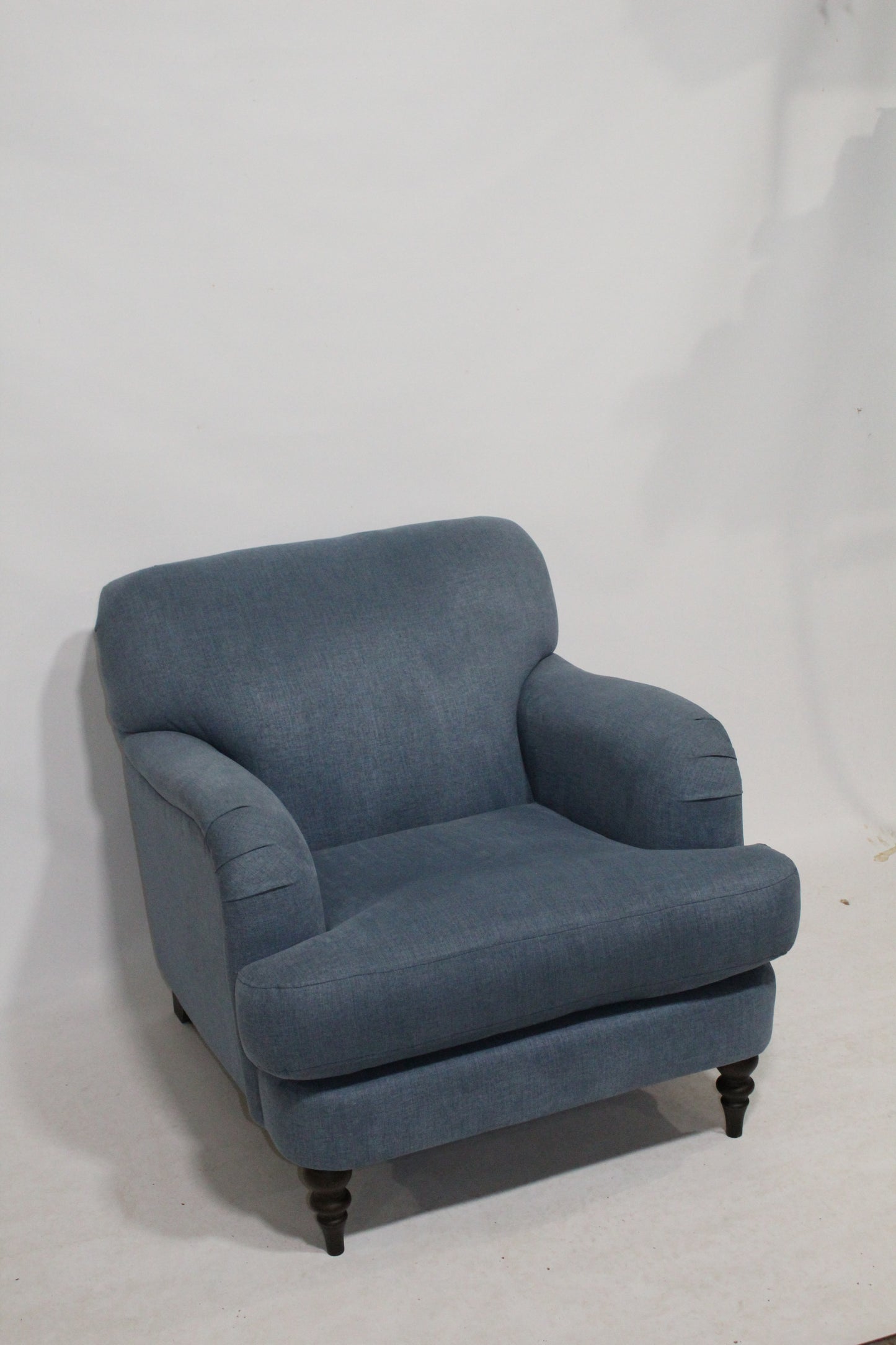 John Lewis Otley Armchair Linen Loch Blue