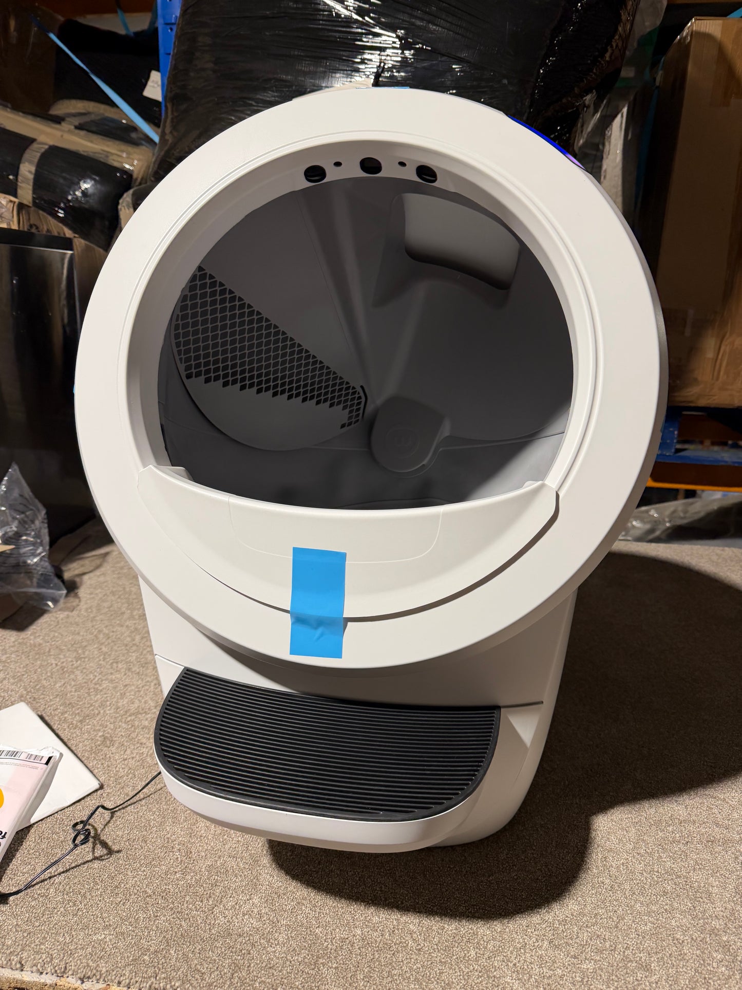 Litter-Robot 4 Smart Self-Cleaning Cat Litter Box, White