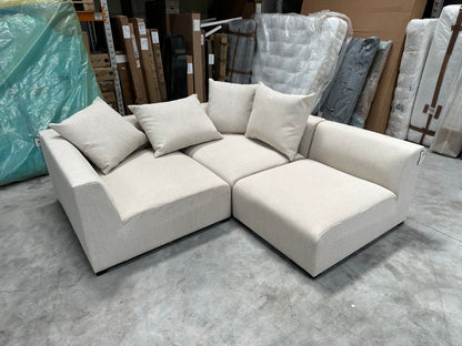 John Lewis Tokyo Medium RHF Corner Group Aquaclean Connie Natural