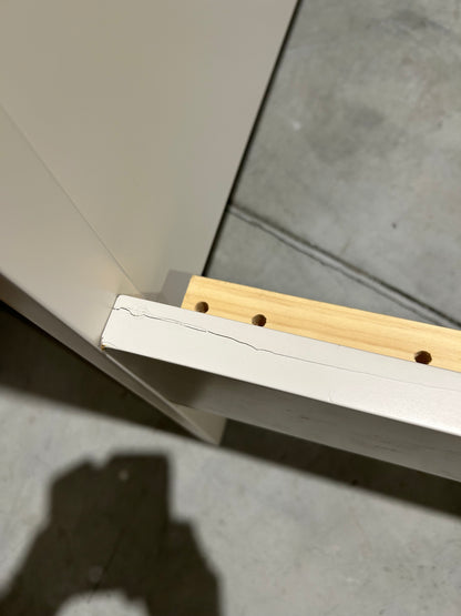 John Lewis ANYDAY Hem Bed Frame, Single, Natural Greige