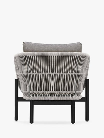 John Lewis Basket Rope Garden Lounging Armchairs Natural