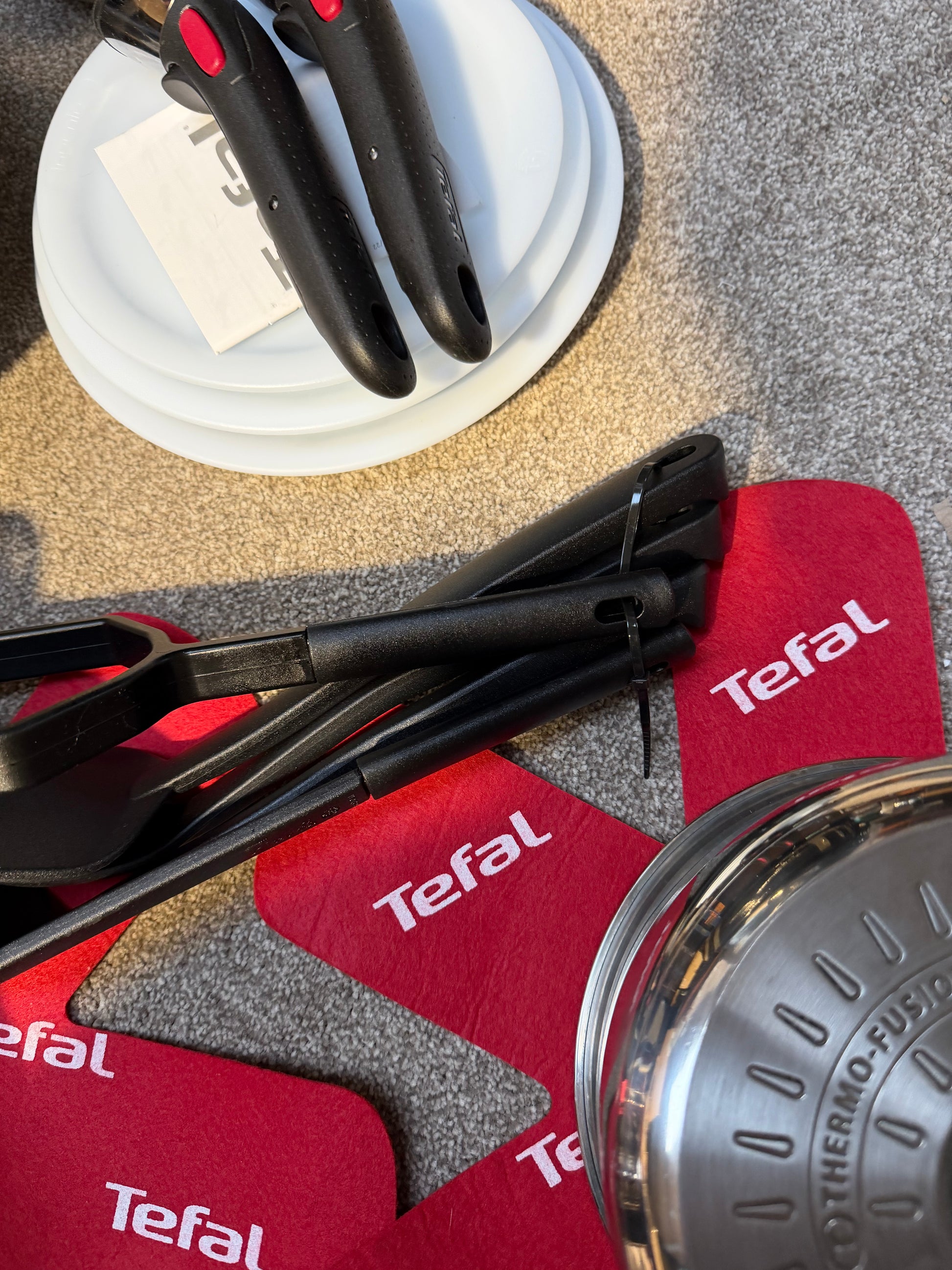 Tefal Ingenio Emotion Stainless Steel Pans, Lids & Utensils Set, 22 Piece