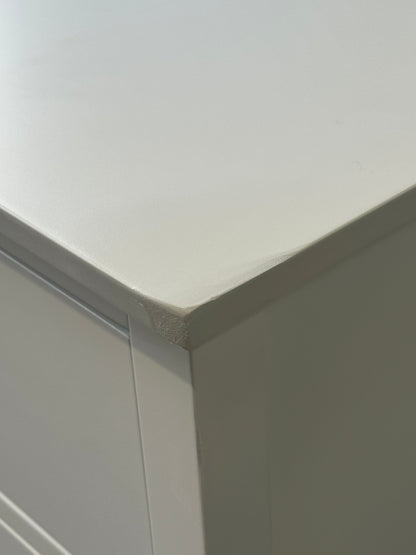 John Lewis Chest of Drawer Wilton 6 Drawer Chest White