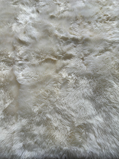 John Lewis Sheepskin Rug, Natural, L240 x W170cm