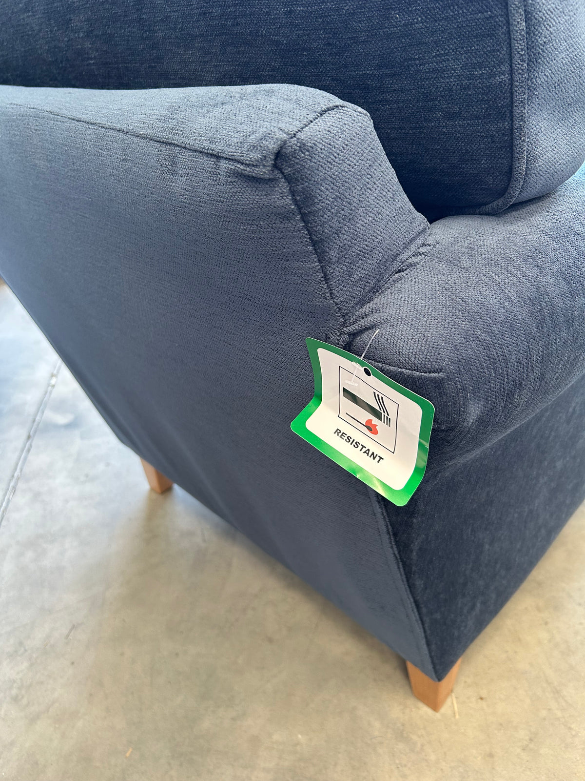 John Lewis Charlotte II Armchair Aquaclean Titan Navy