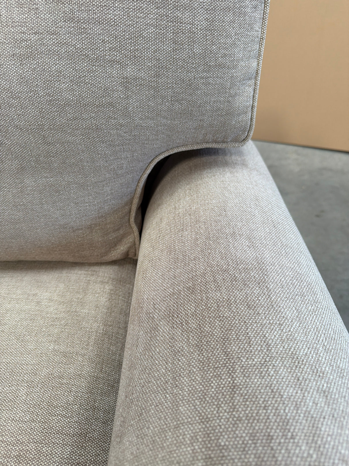 John Lewis Padstow II Armchair Chunky Chenille Natural