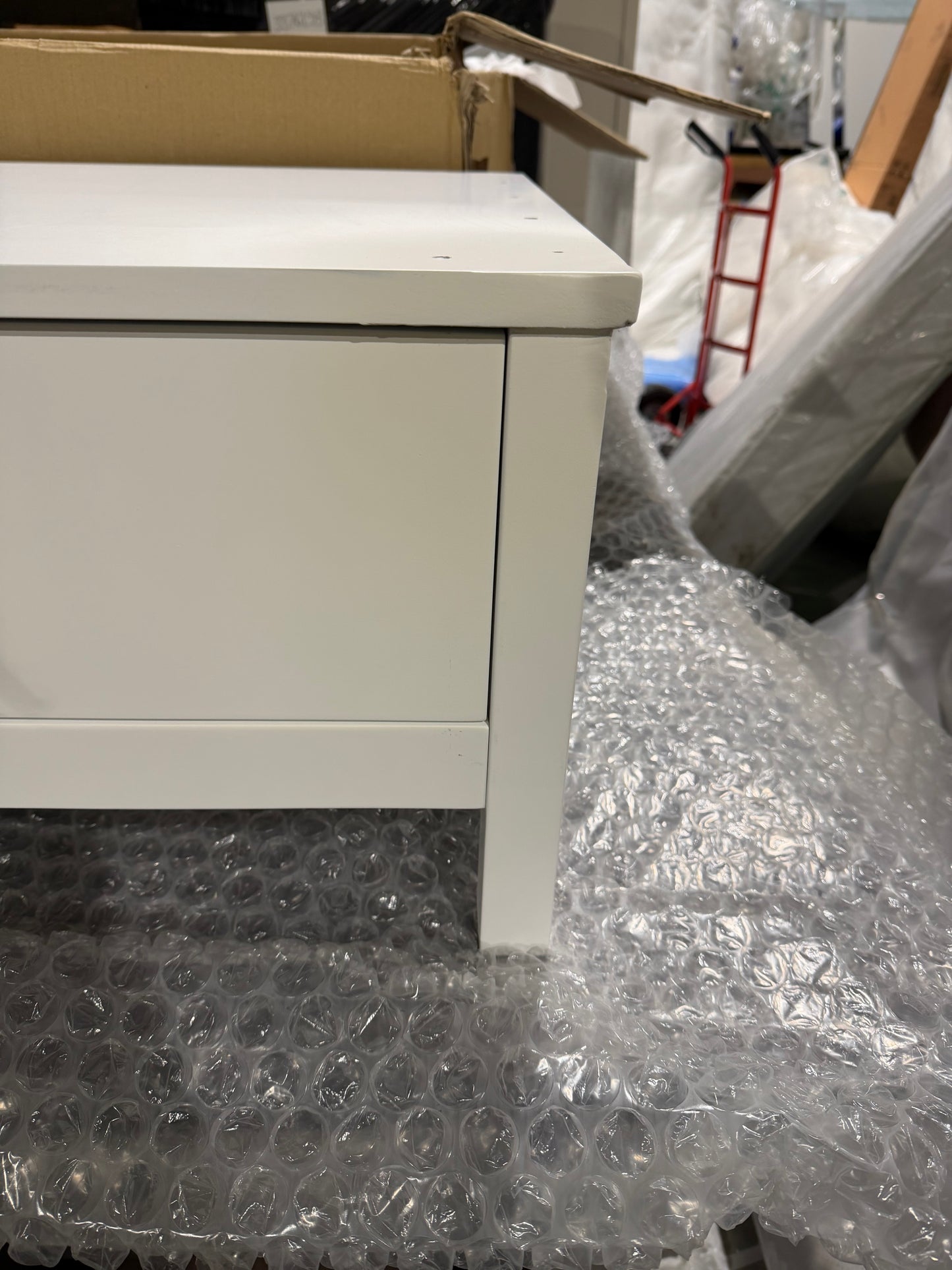 John Lewis Wilton Single Wardrobe, White