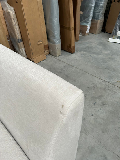 John Lewis Sofa Belgrave Large 3 Seater Linen Natural