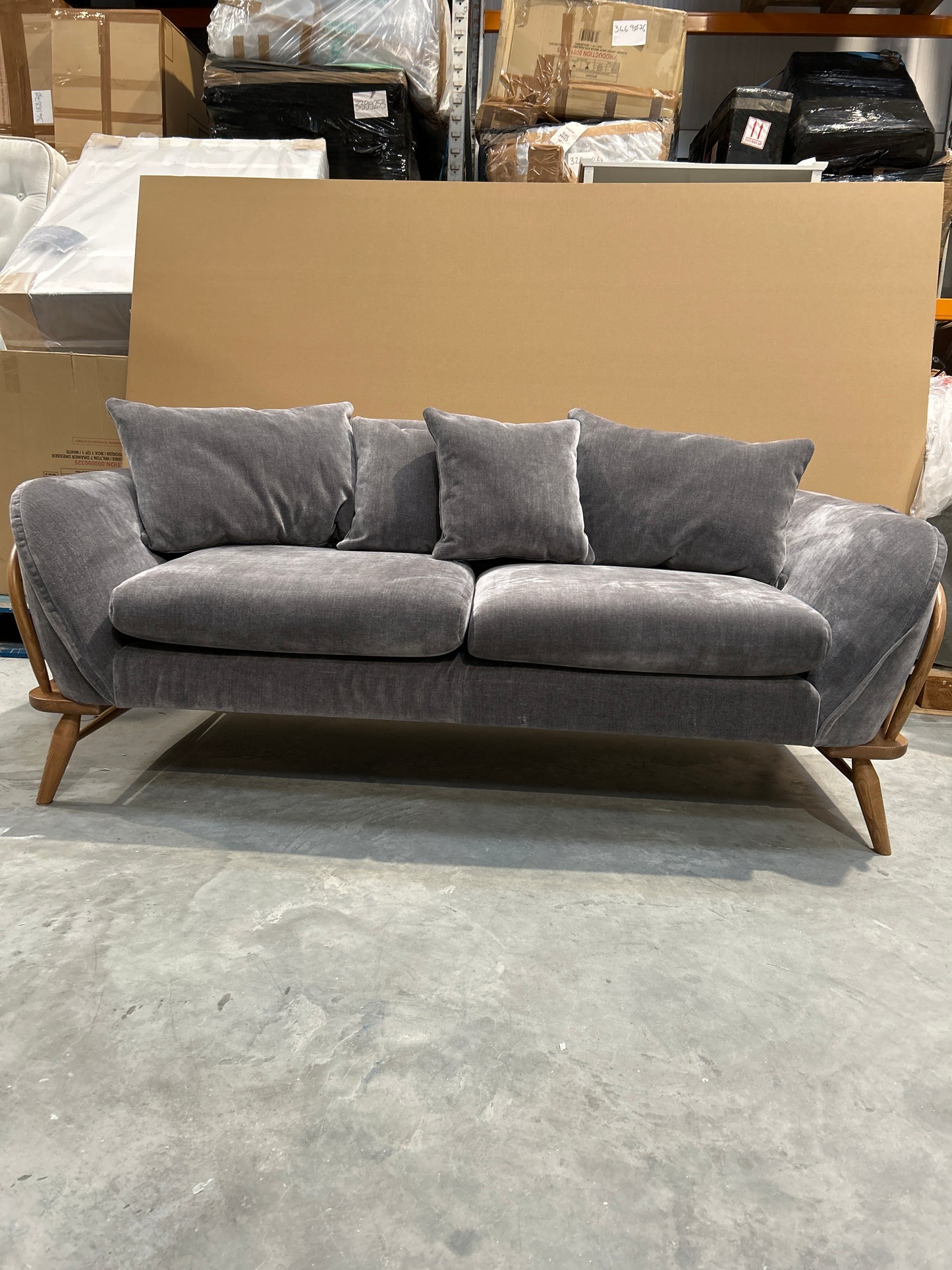 ERCOL HEXTON MED WEAVE NAT - LIST