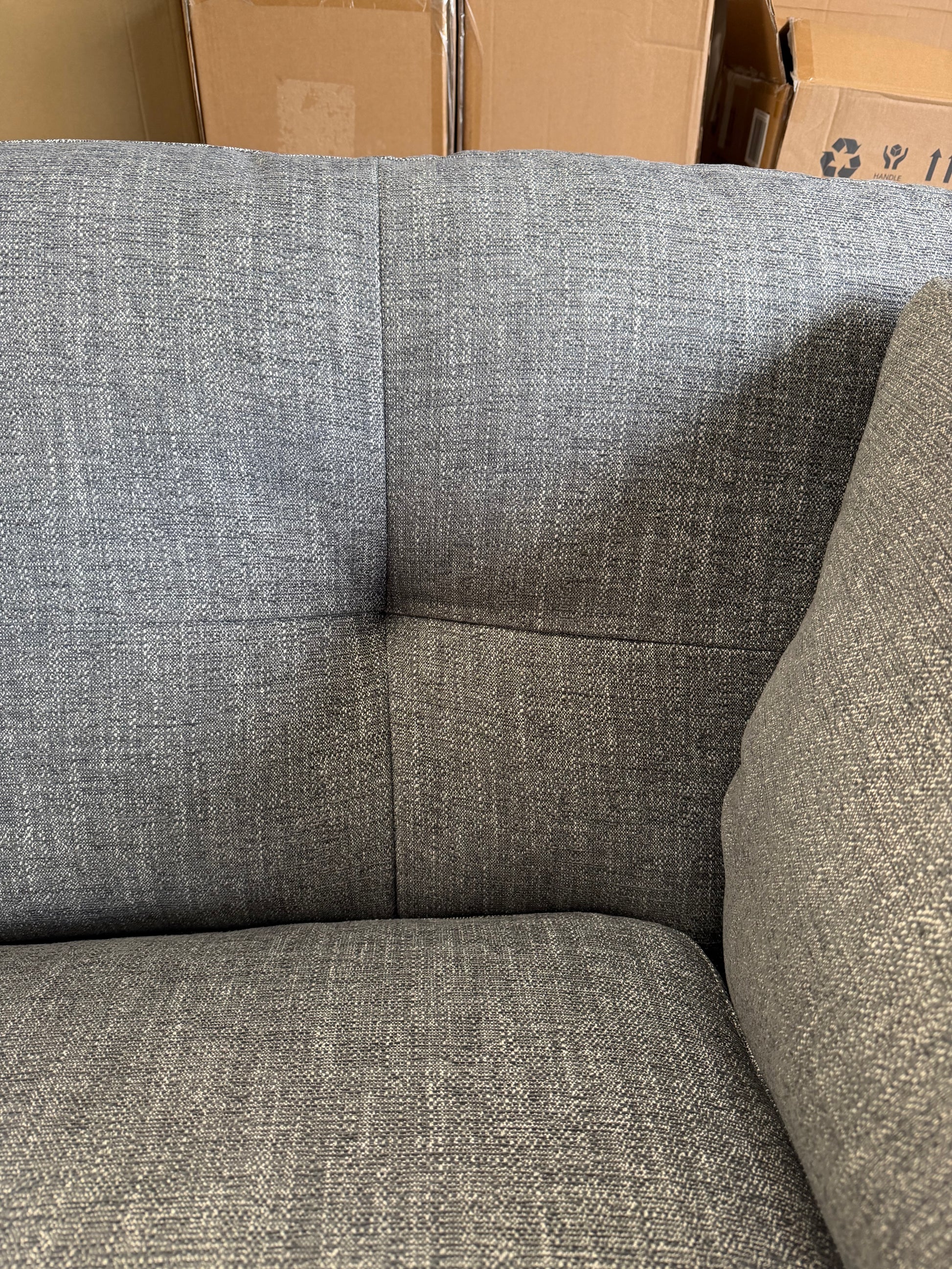 John Lewis Sofa Power Recliner Java Medium 2 Seater Storm Grey Easy Clean