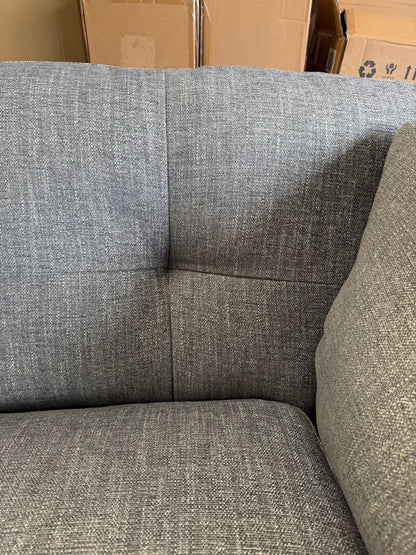 John Lewis Sofa Power Recliner Java Medium 2 Seater Storm Grey Easy Clean