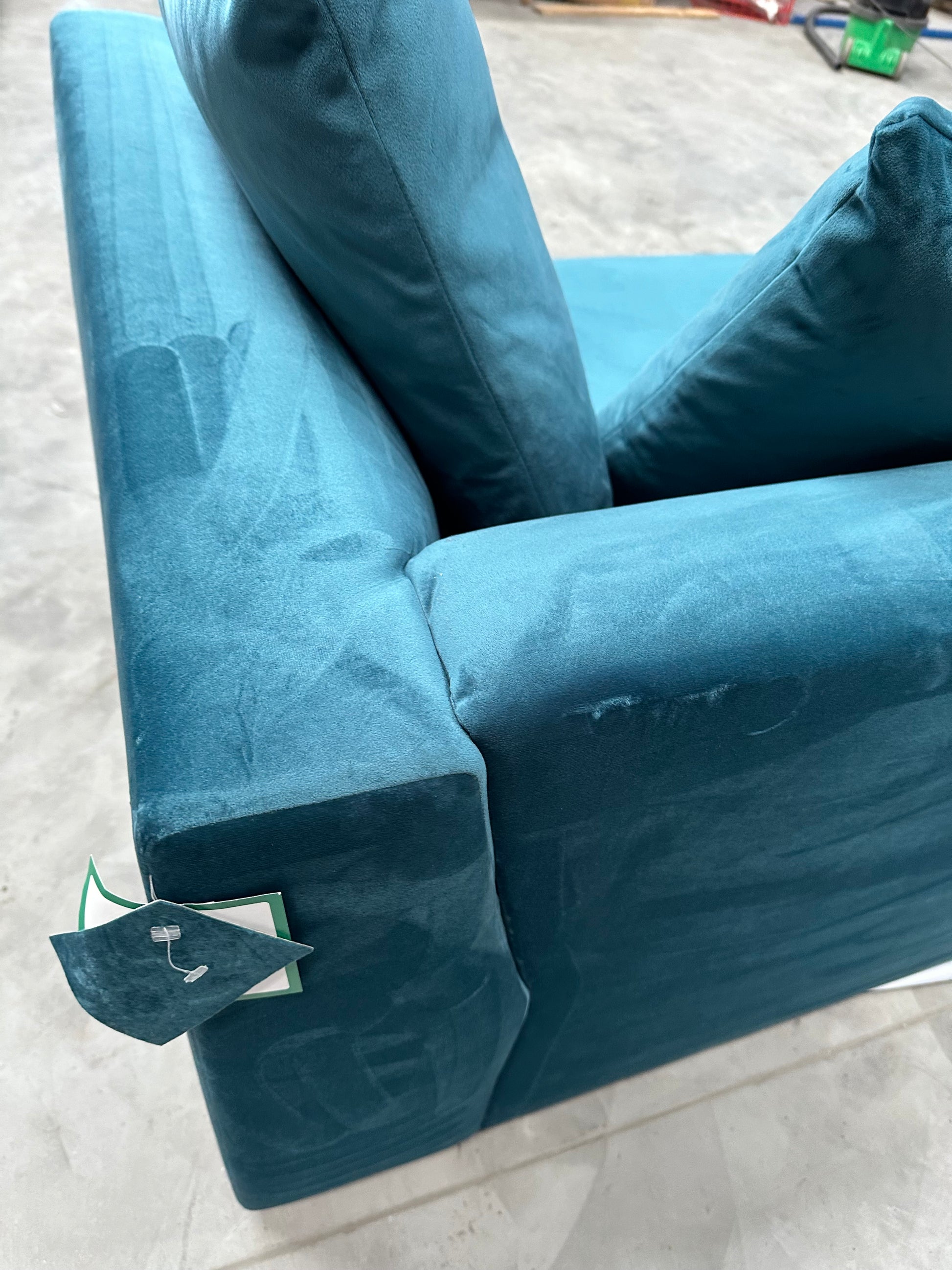 John Lewis Tokyo RHF Grand Modular Arm Unit In Velvet Teal