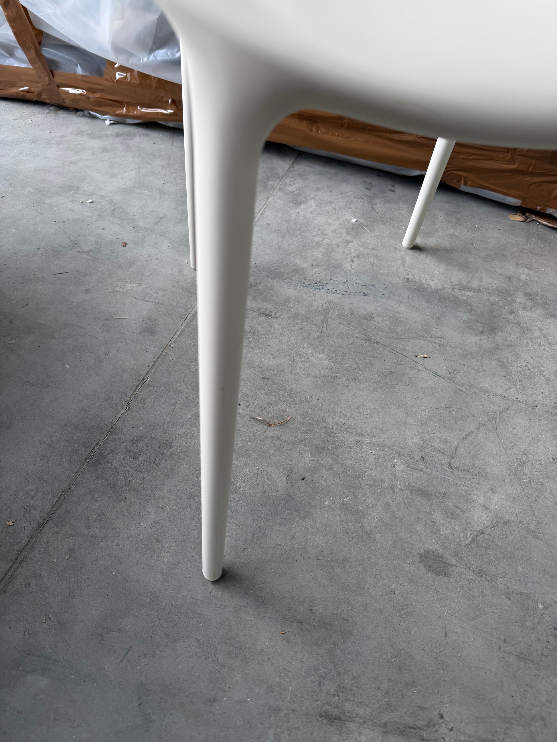 Kartell Philippe Starck for Kartell Masters Chair, White