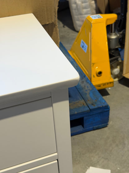 John Lewis Chest of Drawer White Wilton 7 Drawer Chest