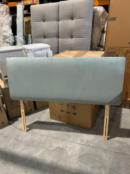 Sonning Upholstered Headboard, King Size, Deep Velvet Eau De Nil