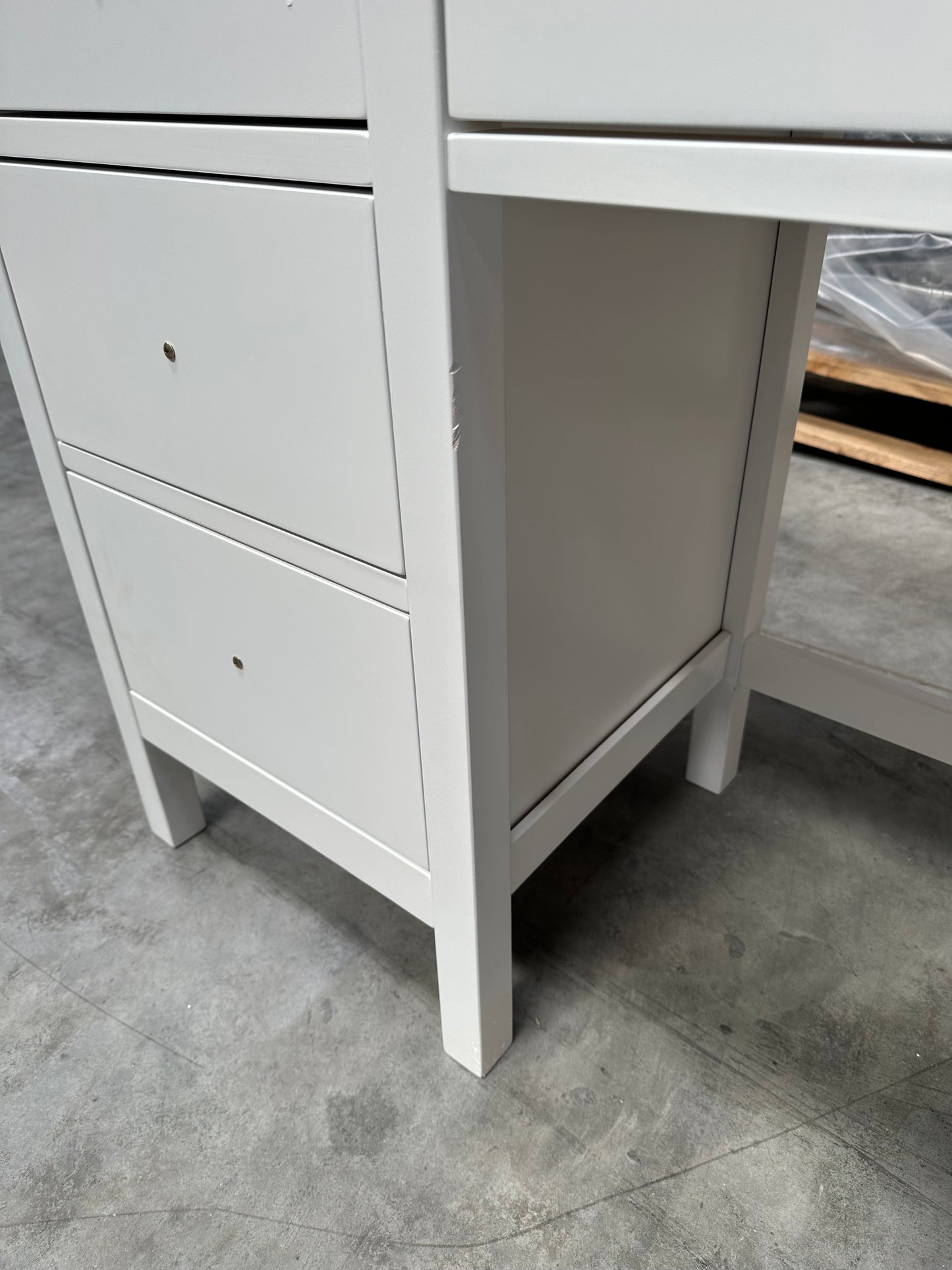 John Lewis Wilton Dressing Table ANYDAY White