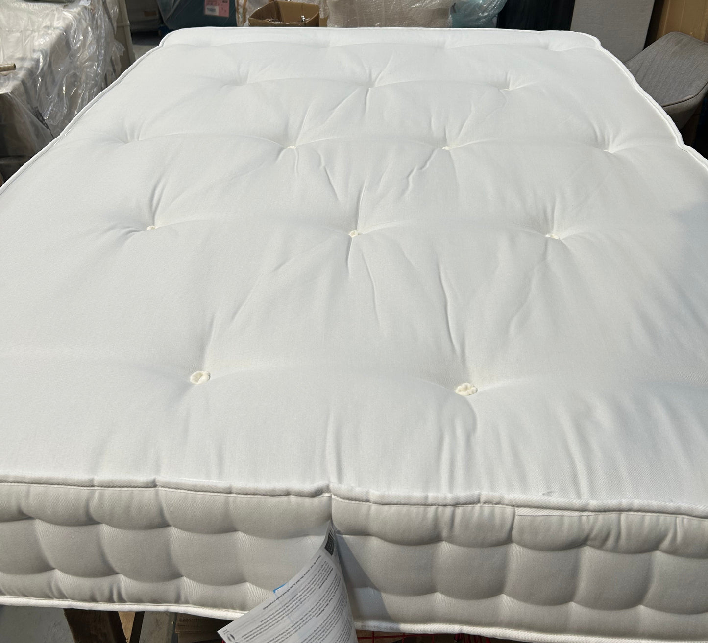 John Lewis Waitrose Wool NO 1 Pocket Spring Mattress Medium Firm Tension Double