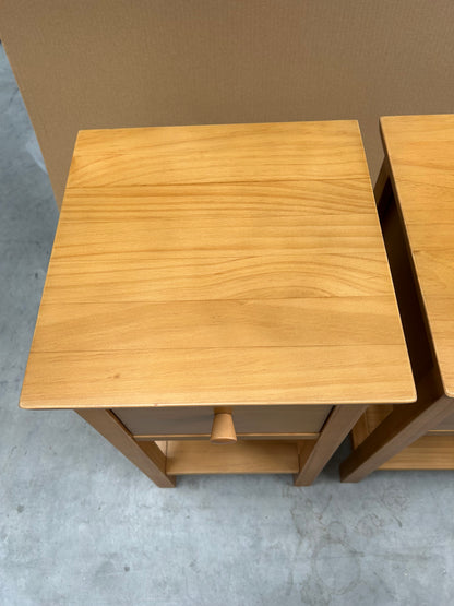 John Lewis Wilton Bedside Tables Set of 2 Natural