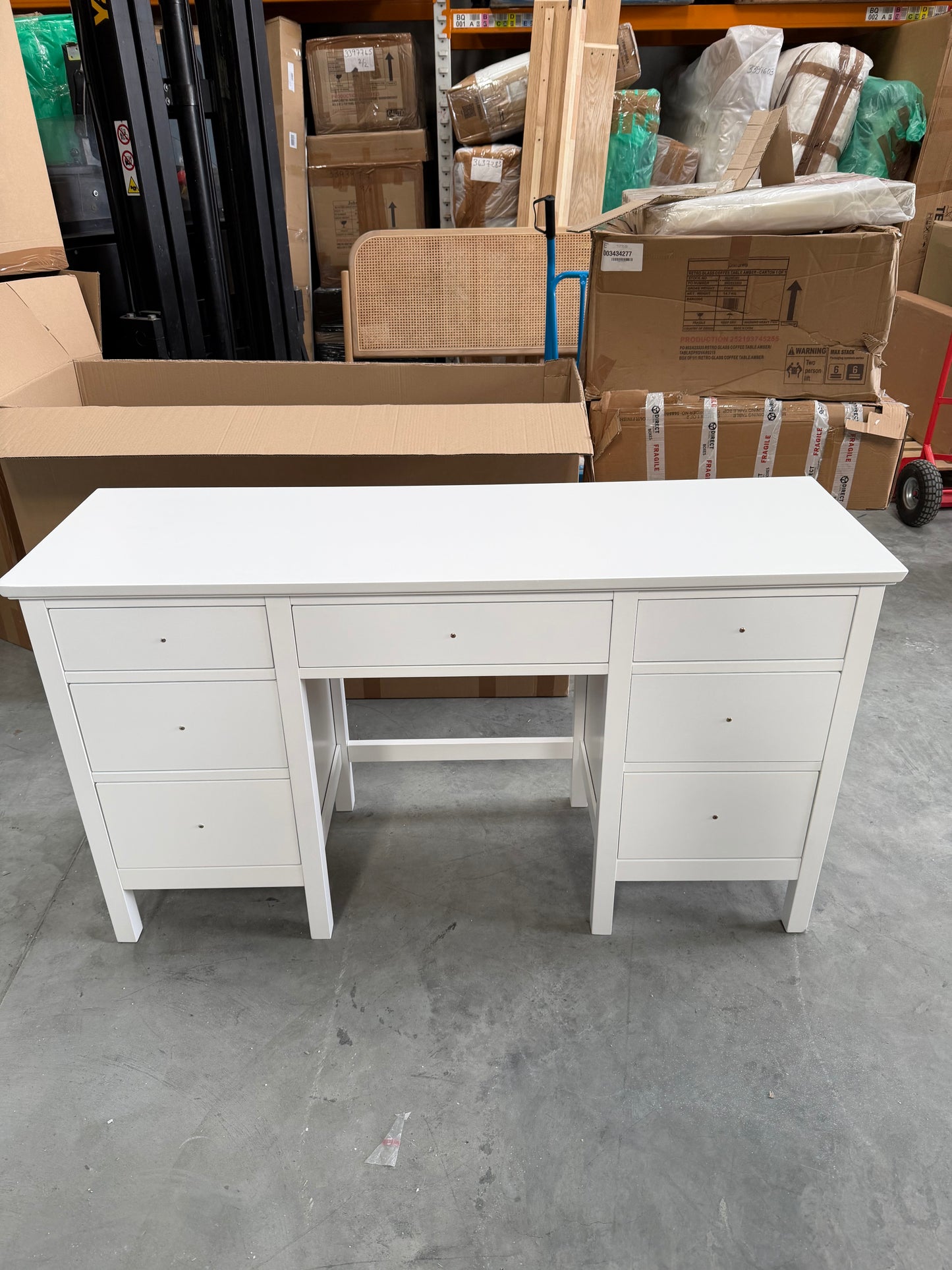 John Lewis Wilton Dressing Table ANYDAY White