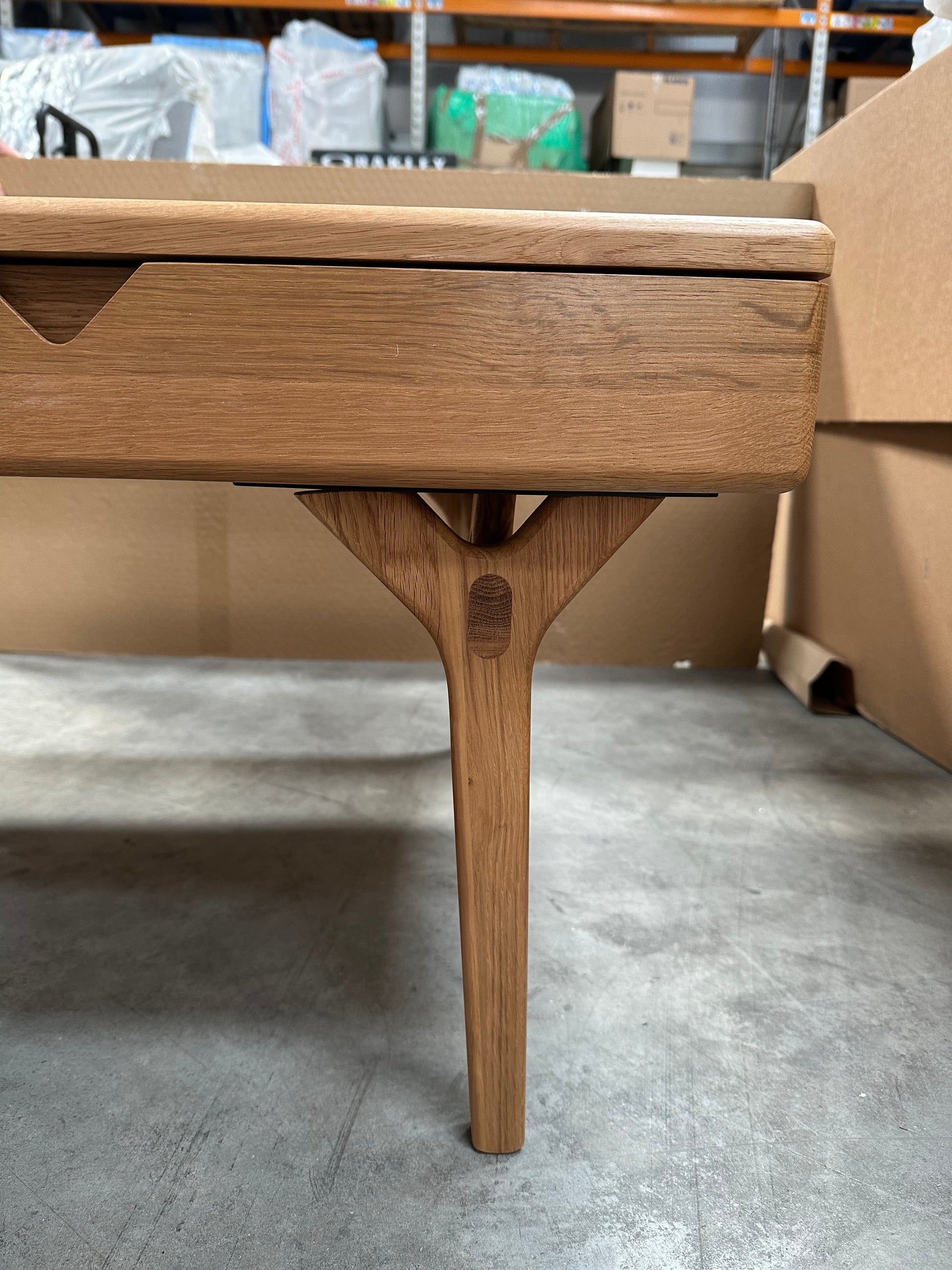 John Lewis X-Ray Wood Coffee Table, Oak