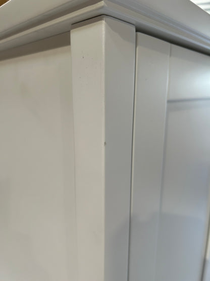 John Lewis Wilton Double Wardrobe, White