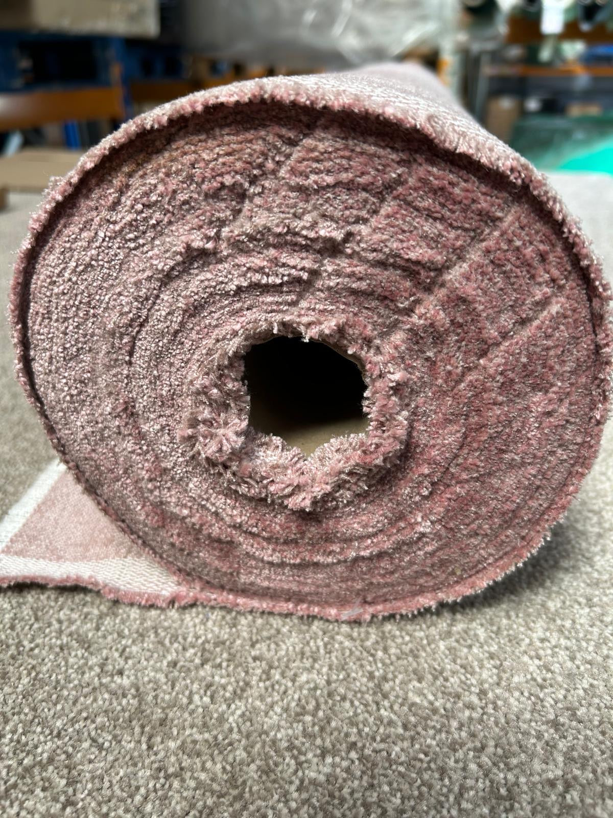 John Lewis Textured Weave Ash Rose Dimensions - W140cm x 26m