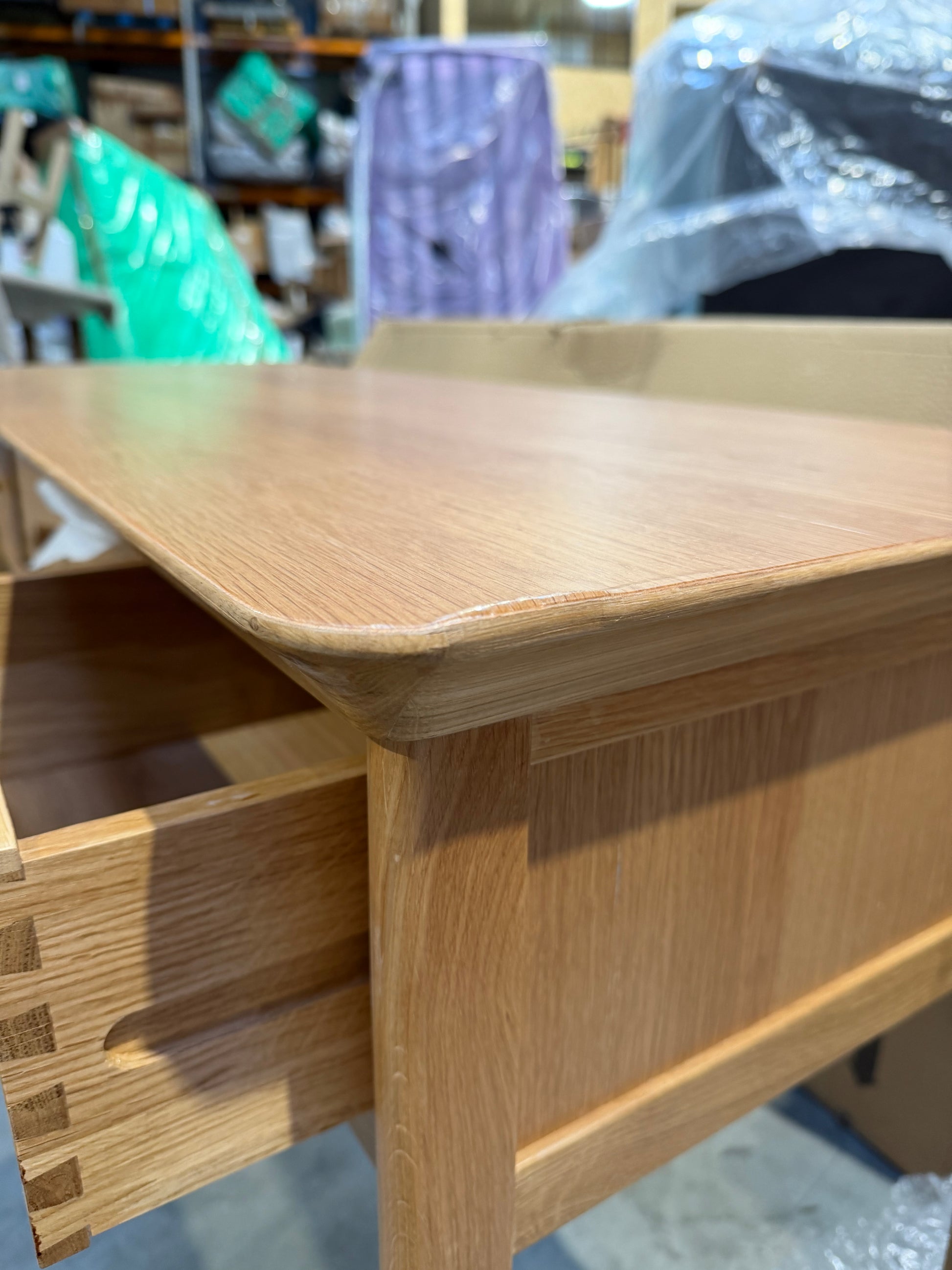 John Lewis Essence Dressing Table, Oak