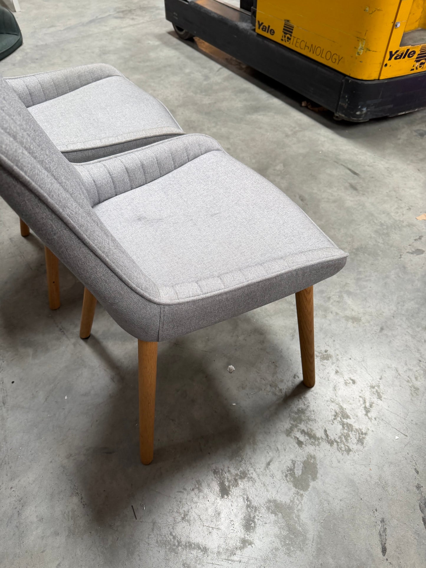 John Lewis Toronto Side Dining Chairs, Set of 2, Grey
