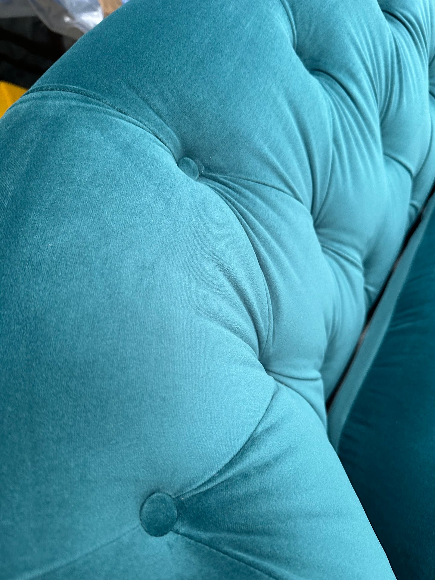 John Lewis + Swoon Radley Large 3 Seater Sofa, Wildwood Green Velvet