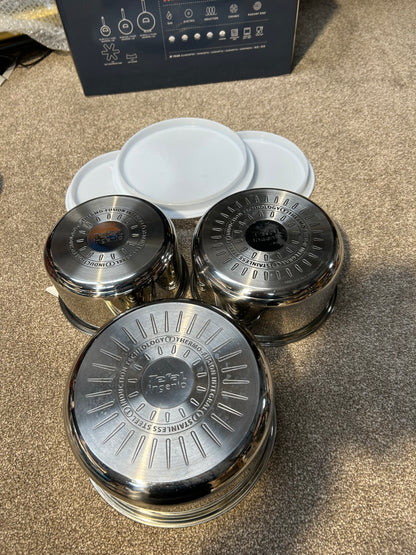 Tefal Ingenio SoLight Aluminium Non-Stick Pan Set, 8 Piece