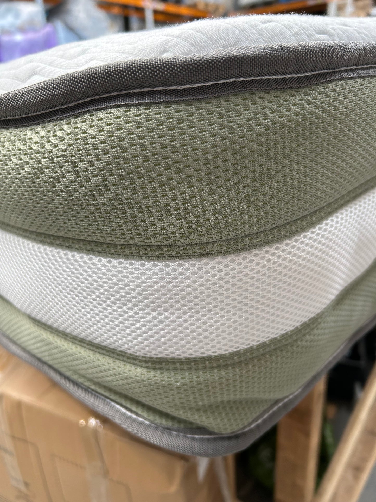 Silentnight Just Breathe Pocket Spring Mattress, Medium/Firm Tension, King Size