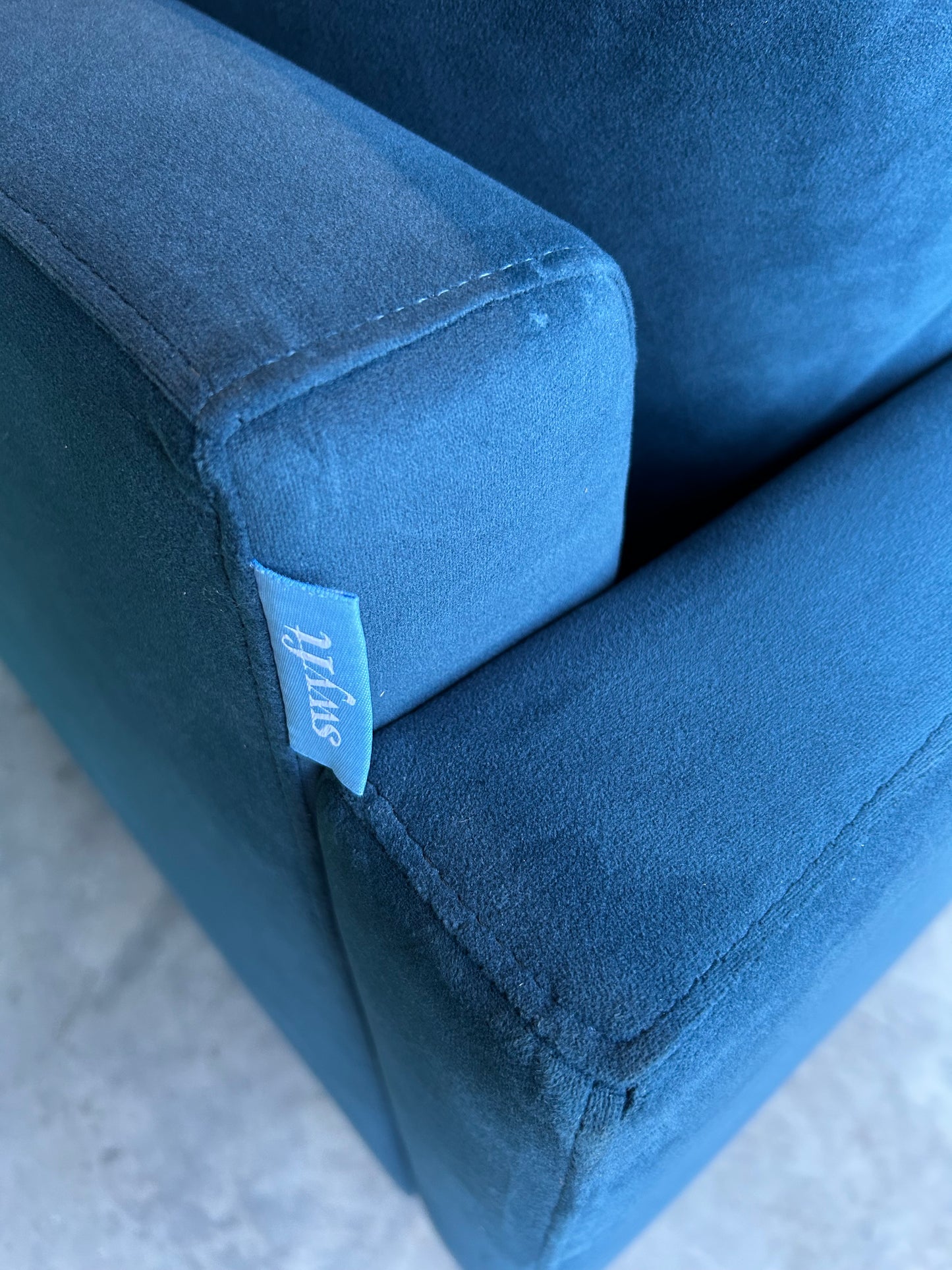 Swyft Model X01 Large 3 Seater Sofa Velvet Teal