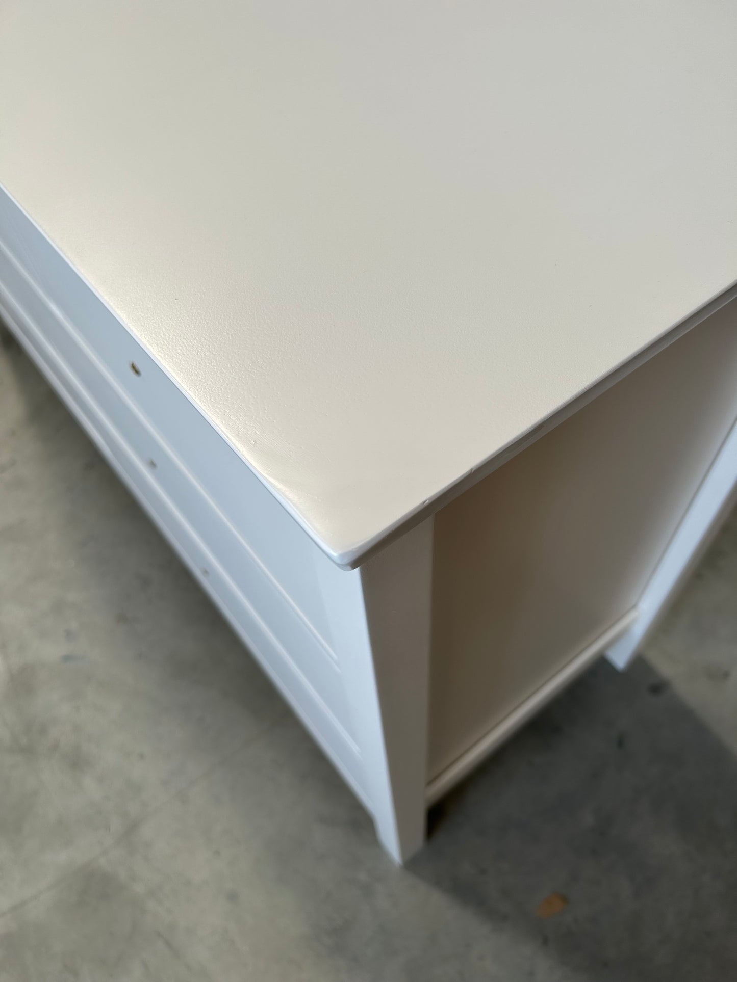 John Lewis Chest of Drawer White Wilton 7 Drawer Storage