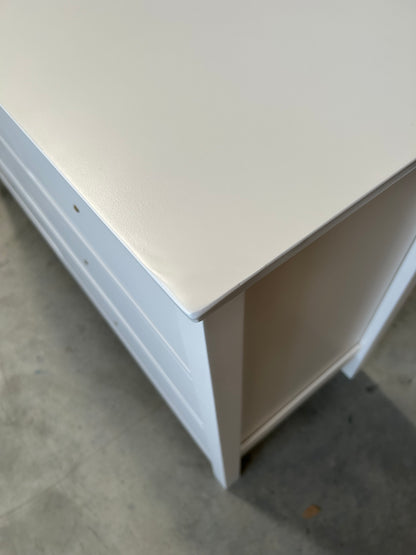 John Lewis Chest of Drawer White Wilton 7 Drawer Storage