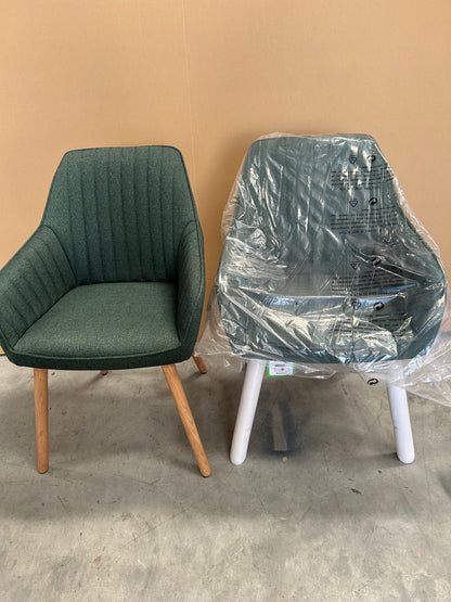 John Lewis Toronto Dining Side chairs, Set of 2, Moss