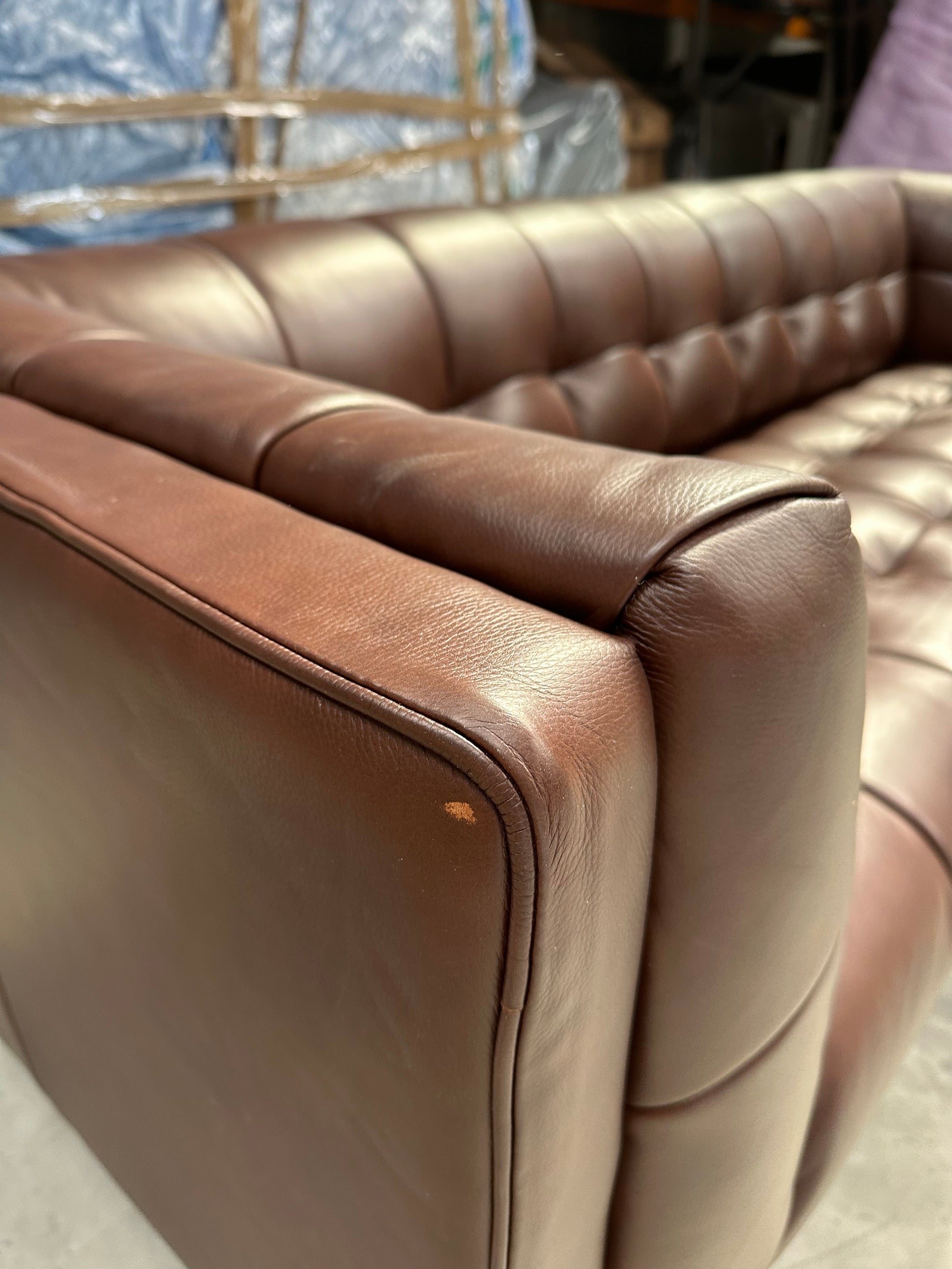 At The Helm Grace Grand 4 Seater Leather Sofa Grand Coco