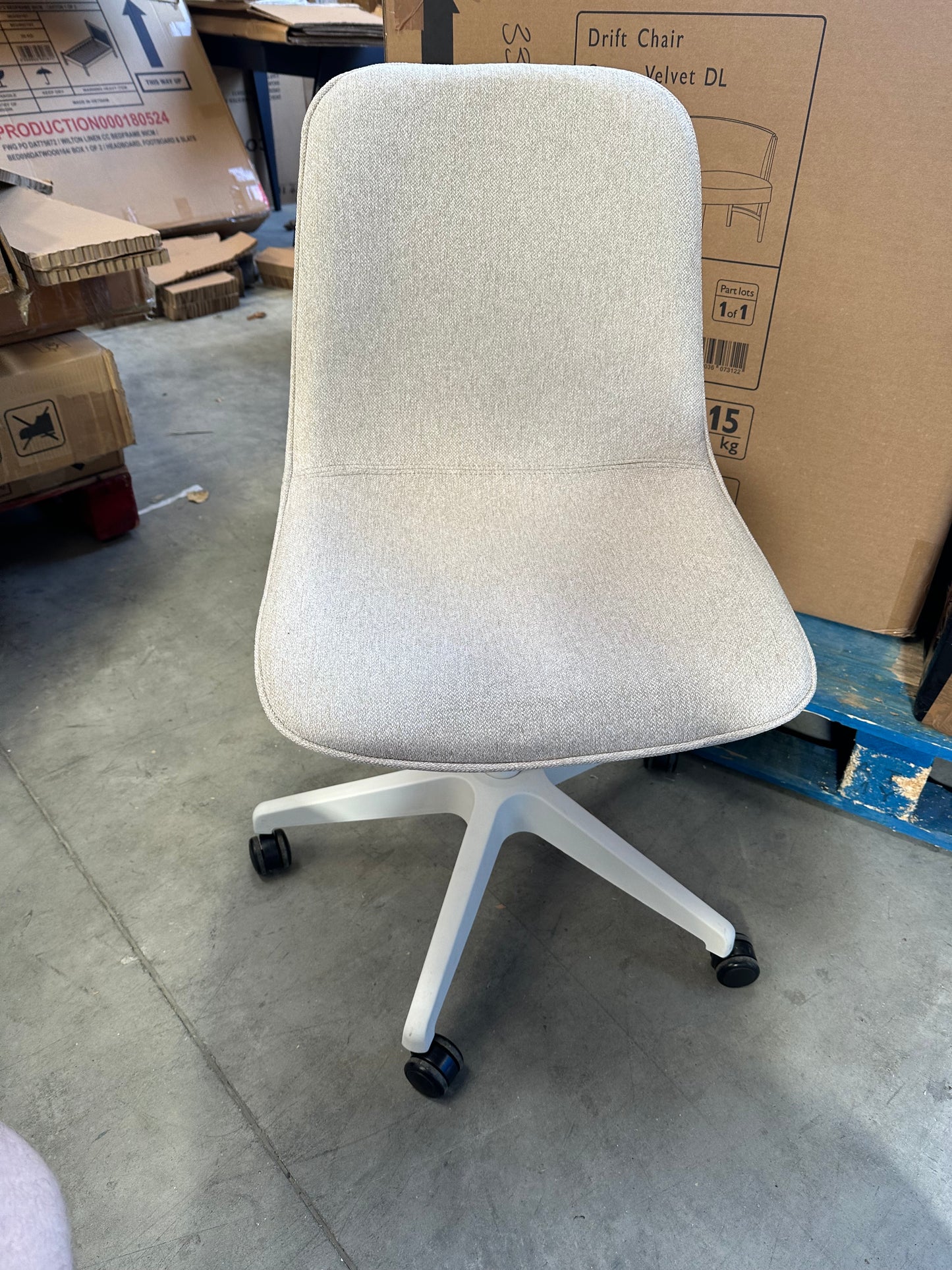 John Lewis Format Office Chair Natural