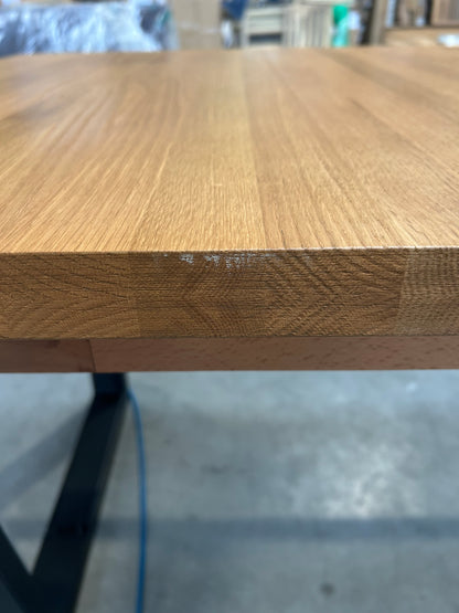 John Lewis Calia 8-10 Seater Extending Dining Table, Solid Oak