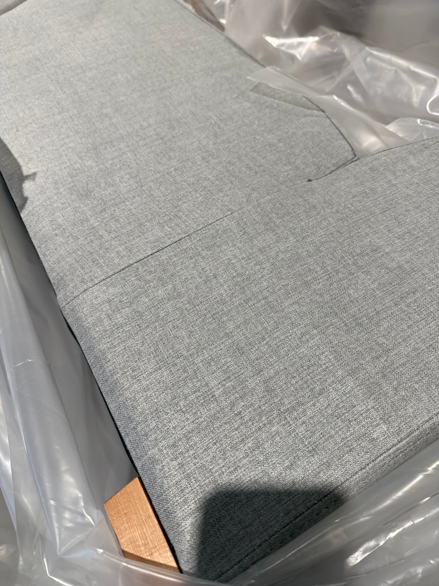 John Lewis Tokyo Medium Modular Unit Soft Weave Light Grey