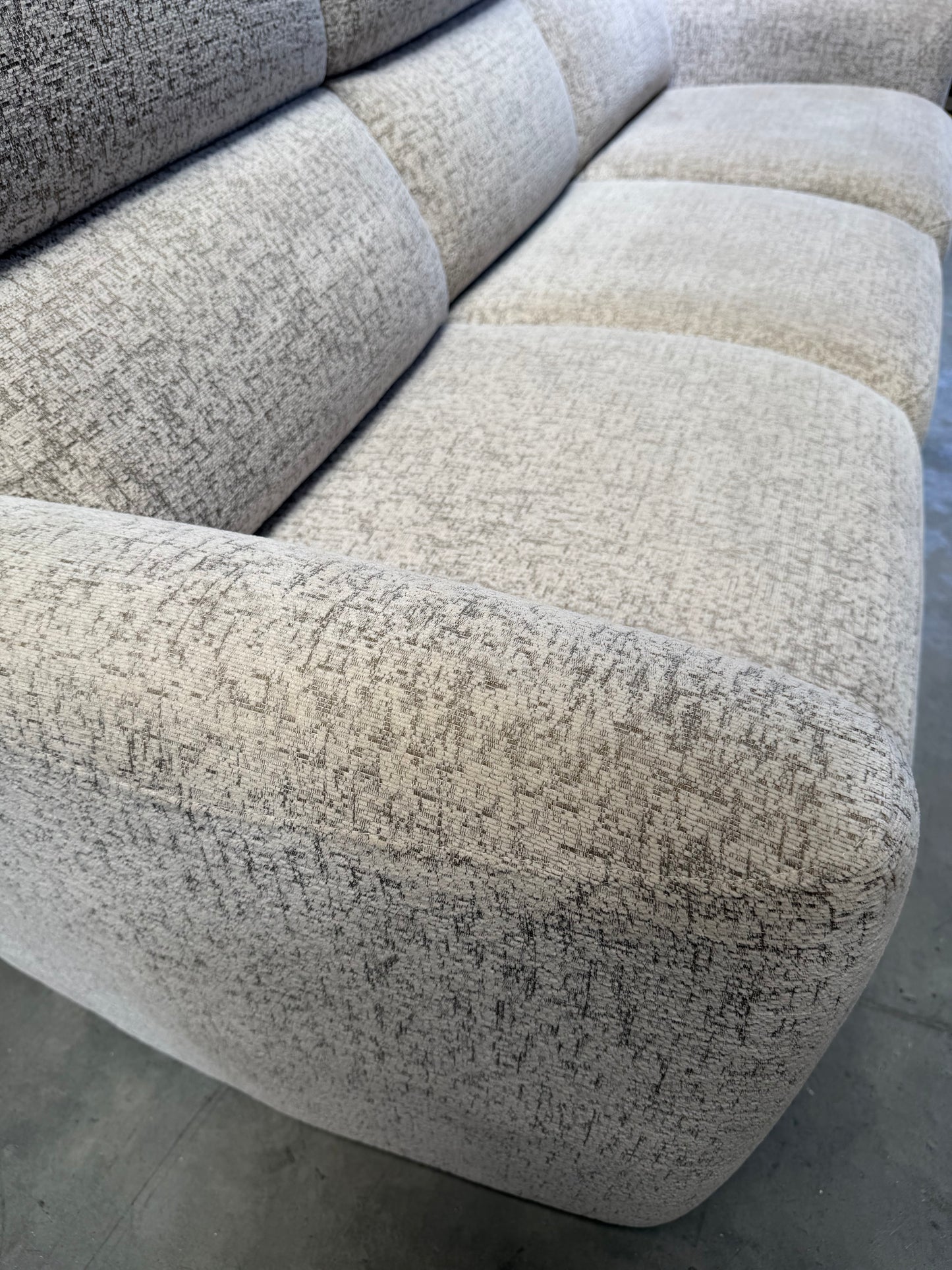 G Plan Hamilton Grey Fabric 3 Seater Sofa Fixed Non Recliner UK Made