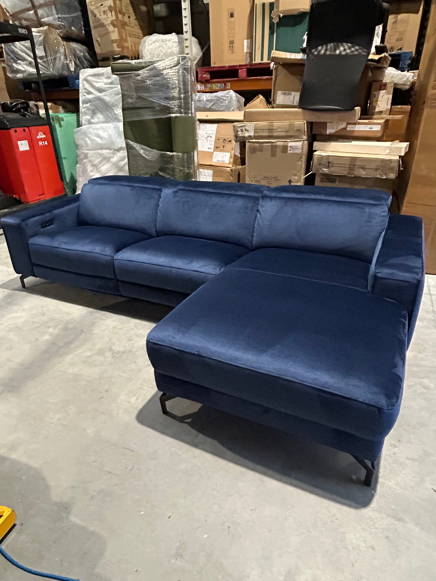 GRADIENT RHF CHAISE NAVY