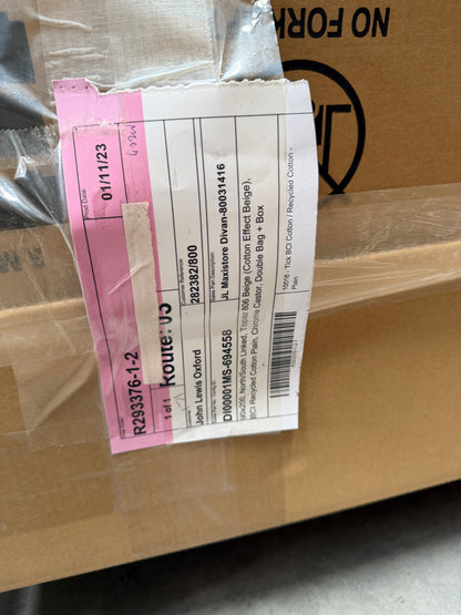 Hypnos Super Storage Ottoman Base Super King Size Topaz 806 Beige